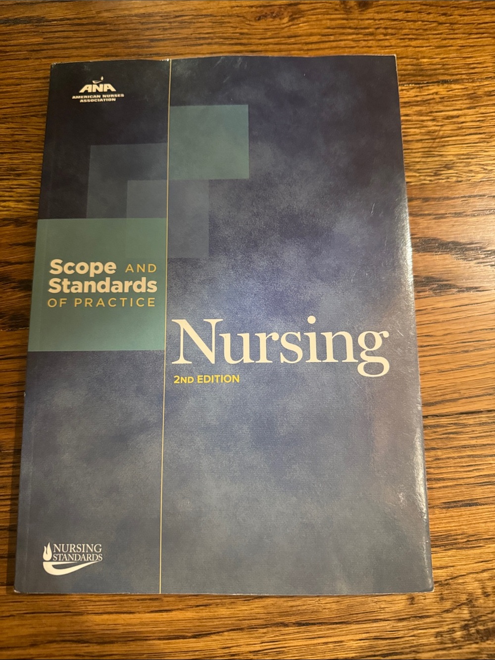 ANA 'Scope and Standards of Practice: Nursing' 2nd Edition - Navy & Green